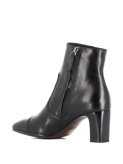 Tassinari 65mm Leather Boots In Black