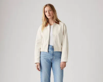 Levi's Laydown Collar Jacket In Black