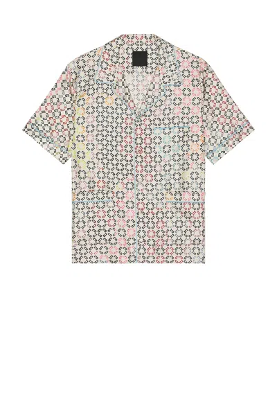 Givenchy Logo Shirt In Multicolored