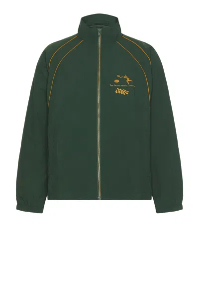 Palmes Green Garden Track Jacket In Dark Green