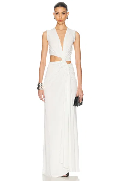 Sid Neigum Triple Loop Dress In Ivory