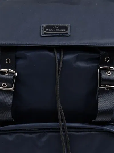 Paul & Shark Multi-pocket Backpack In Blue