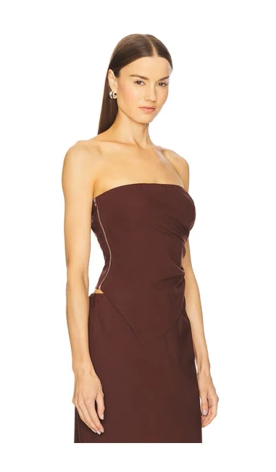 Seven Wonders Comalie Top In Chocolate