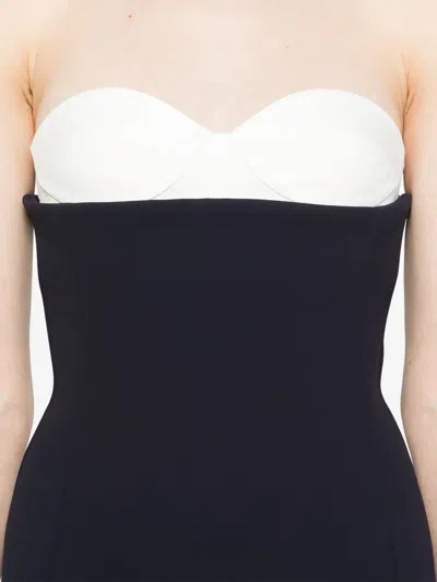 Khaite Yael Maxi Dress In Blue