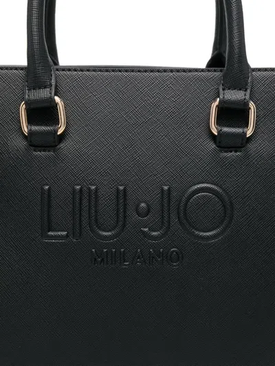 Liu •jo Liu Jo Halona Vegan Leather Handbag In Black In 黑色