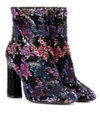 ROGER VIVIER BOOTIE CHUNKY SEQUIN-EMBELLISHED ANKLE BOOTS,P00199912