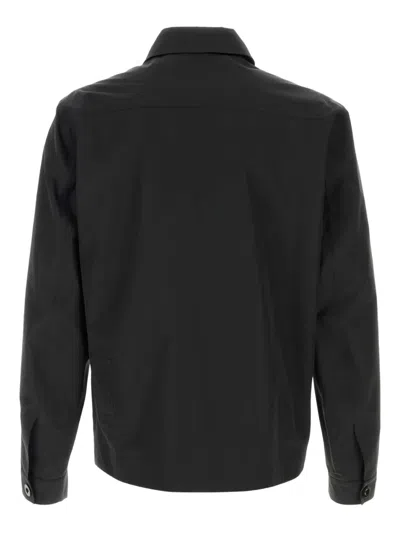 粘合面料工装风口袋夹克式衬衫