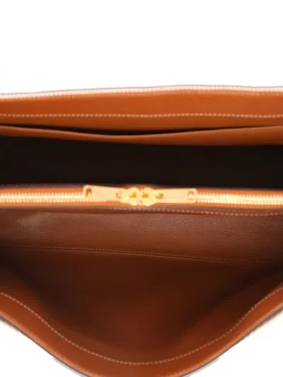 Pre-owned Celine Medium Céline 16 Handbag In Neutrals