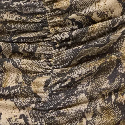 Roberto Cavalli Top With Python Print In Corteccia