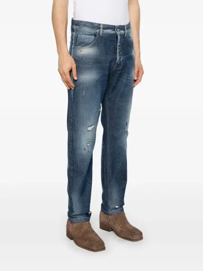 Broken Laundry Denim Slim-fit Jeans In Blue