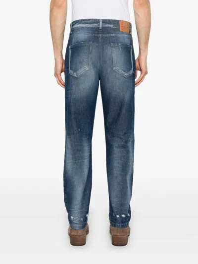 Broken Laundry Denim Slim-fit Jeans In Blue