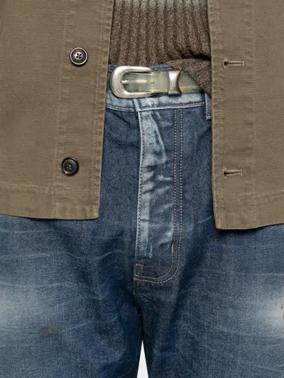 Broken Laundry Denim Slim-fit Jeans In Blue