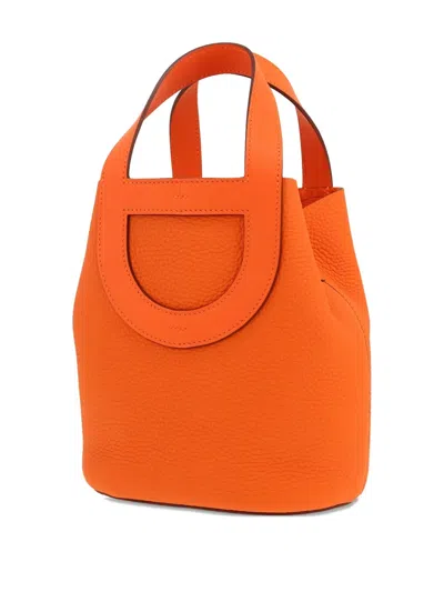 Pre-owned Hermes 2023 In-the-loop Handbag In Orange