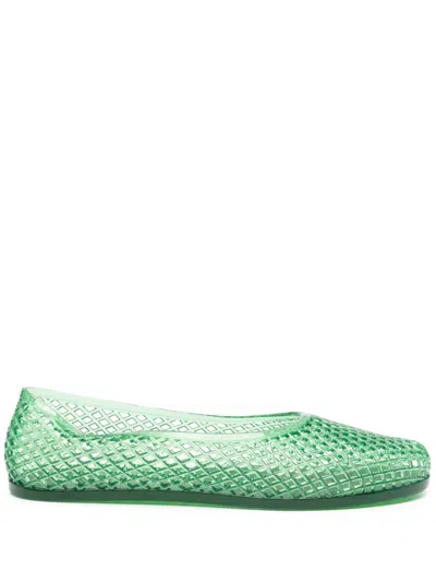 Ancient Greek Sandals Iro Ballet Flats In Green