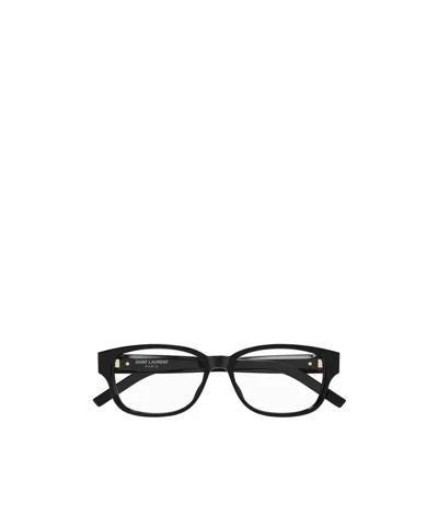Saint Laurent Full Frame Plain Mirror In Black