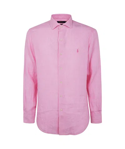 Polo Ralph Lauren Oxford Sport Shirt In Pink