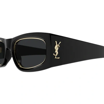 Saint Laurent Full Frame Sunglasses In Black