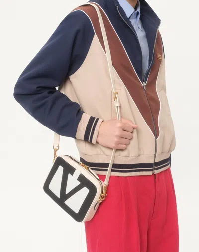 Valentino Jersey Felpa Vlogo Signature Cpu Grandala In Black