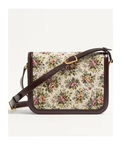 Valentino Borsa A Tracolla 9to5 In Jacquard Ricamato  Donna In Nude