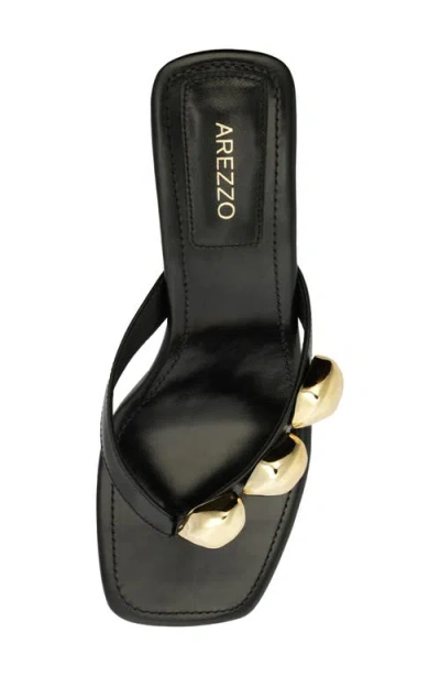 Arezzo Women's Sunny Mid-block Sandals In Black