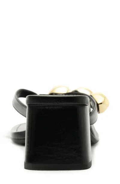 Arezzo Women's Sunny Mid-block Sandals In Black