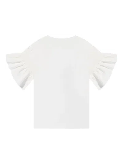 Fendi Logo-print T-shirt In White
