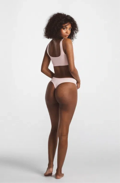 Ldma High Sculpt Thong In Studio Pink