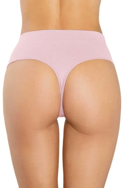 Ldma High Sculpt Thong In Studio Pink