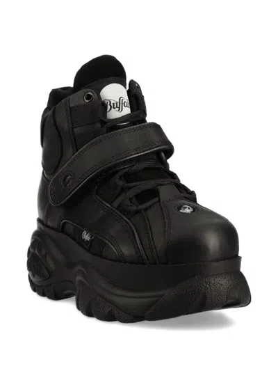 Buffalo Classic High Chunky Sneakers In Black