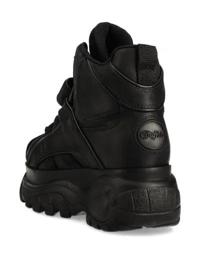 Buffalo Classic High Chunky Sneakers In Black