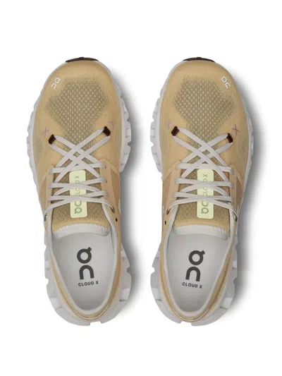 On Cloud X3 Lace-up Sneakers In Neutrals