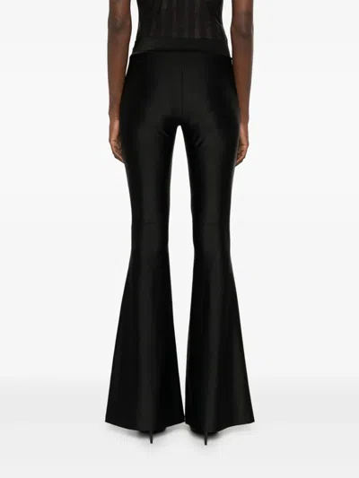 Just Cavalli Ring-detail Trousers In Black