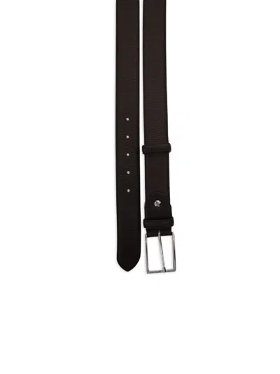 Doucal's Leather Belt In Brown