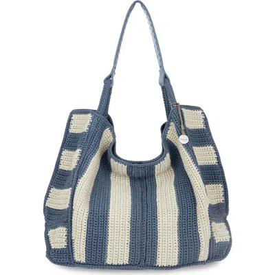 The Sak Los Feliz Large Tote Bag In Maritime Stripe