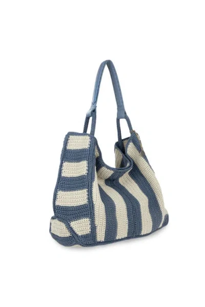 The Sak Los Feliz Large Tote Bag In Maritime Stripe