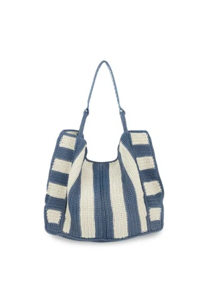 The Sak Los Feliz Large Tote Bag In Maritime Stripe