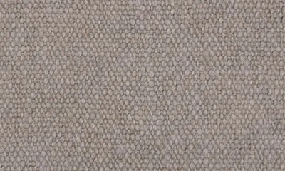 Pom Pom At Home Porter Set Of 4 Linen Blend Placemats In Light Grey