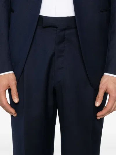 Corneliani Wool Suit In Blue