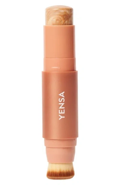 Yensa Super Serum Silk Multi-tasking Full Coverage Foundation Stick In Deep 1