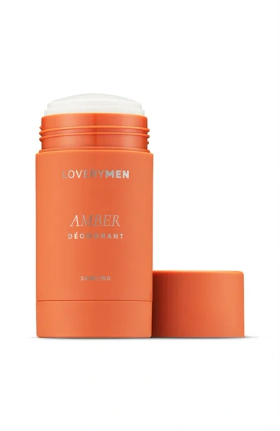 Lovery 3-pc. Deodorant Stick Set In Amber/eucalyptus/sandalwood