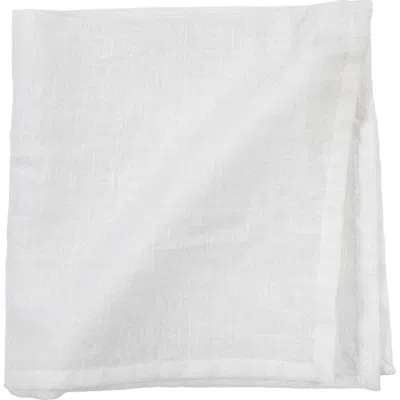 Pom Pom At Home Glenn Set Of 4 Napkins In White