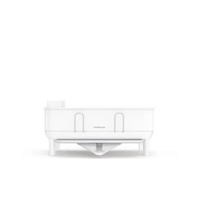 Simplehuman Compact Steel Frame Dishrack In White