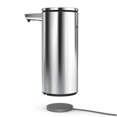 Simplehuman 14 Oz. Liquid Sensor Pump With Caddy In Polished