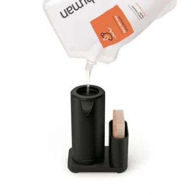 Simplehuman 14 Oz. Liquid Sensor Pump With Caddy In Black