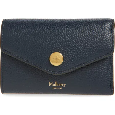 Mulberry Leather Folded Multi-card Wallet In Night Sky