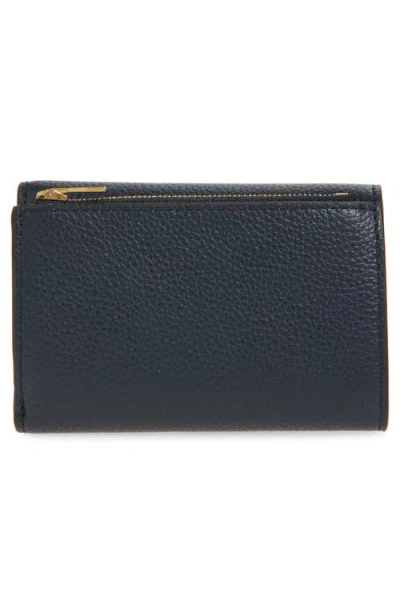 Mulberry Leather Folded Multi-card Wallet In Night Sky