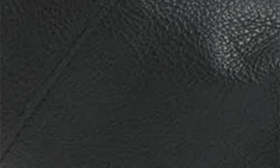 Mansur Gavriel Mini Fortuna Leather Crossbody Bag In Black