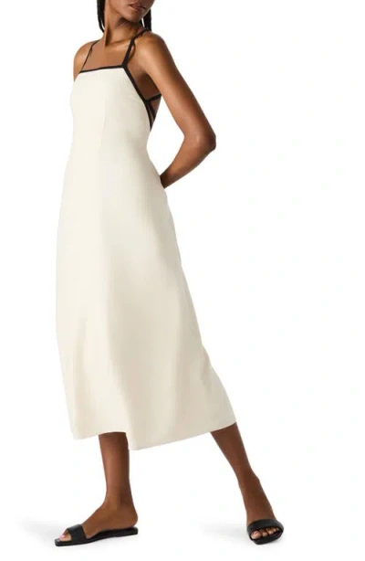 Steve Madden Riyan Linen Blend A-line Sundress In Natural