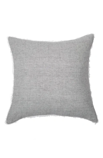 Pom Pom At Home Logan Euro Sham In Charcoal