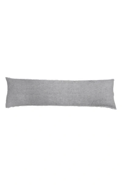 Pom Pom At Home Logan Body Pillow In Charcoal